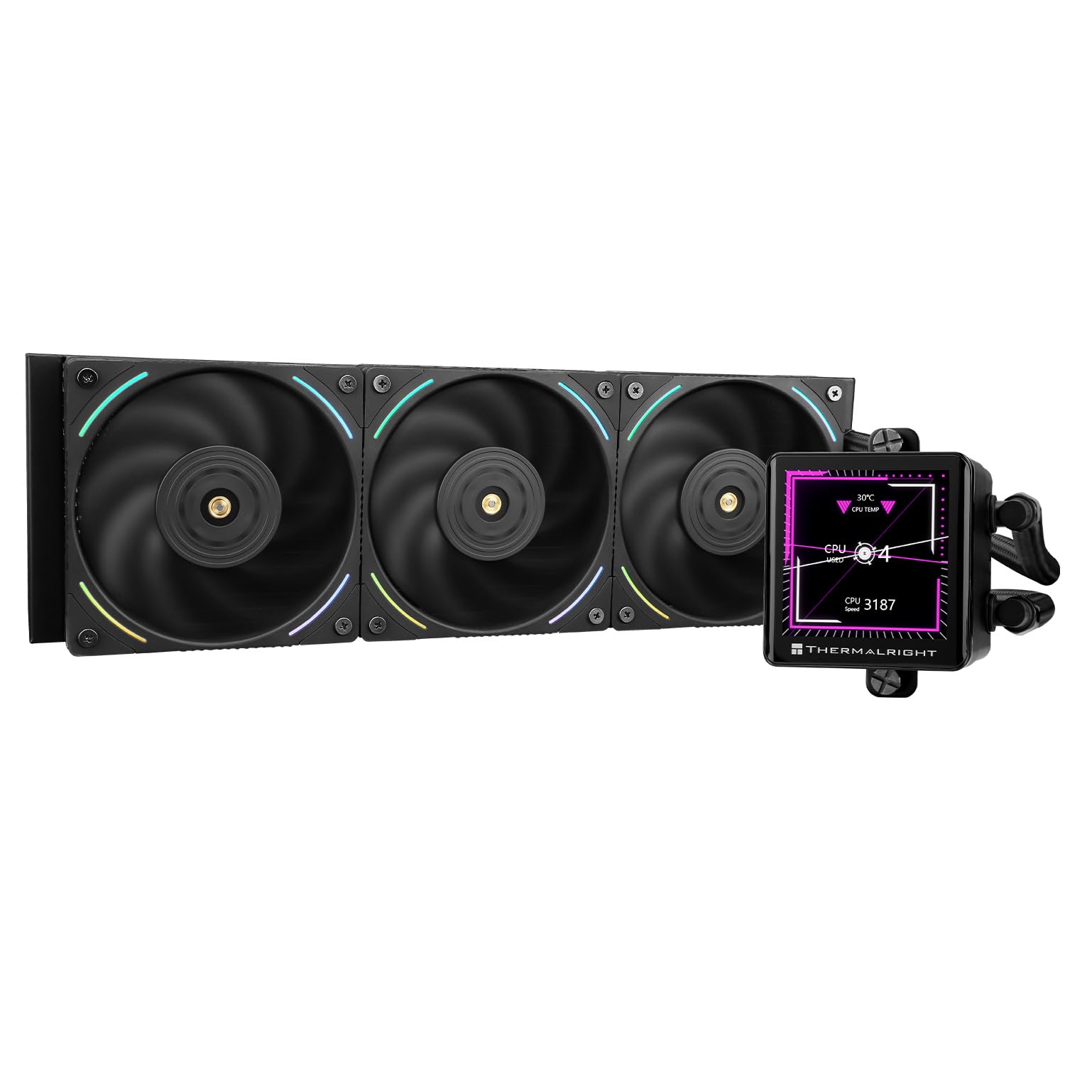 Thermalright Liquid Cooler Frozen Vision 360 ARGB Black Thermalright Liquid Cooler Frozen Vision 360 ARGB Black